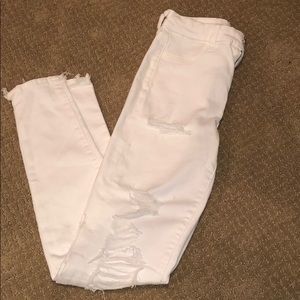 White American eagle skinny jeans